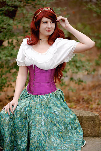 Judith Harmon, Founder of Sew What?! brings to life the image of fairytale characters!