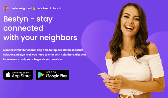 Keep in touch with your Neighbours on Bestyn App, shares CEO Mariana Toncu…