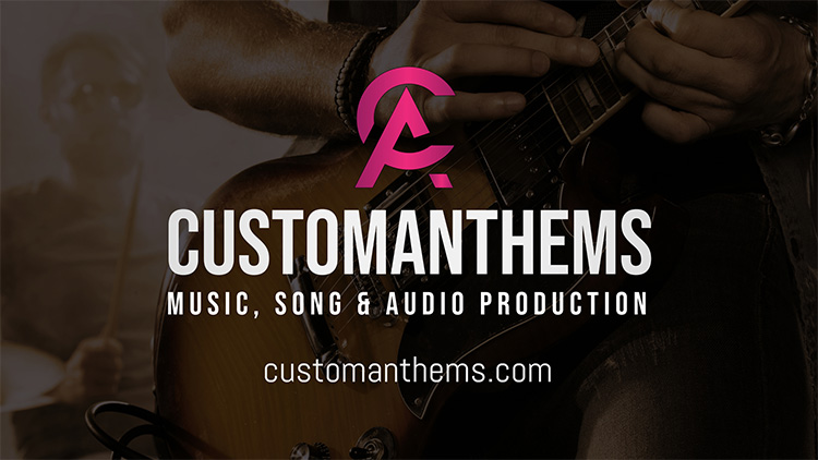Turn your lyrics into a release-ready production with CustomAnthems Music Productions!!