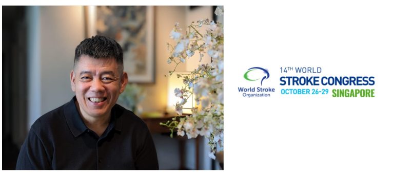 The World Stroke Congress 2022 welcomes Author and Stroke Survivor Terence Ang from Singapore