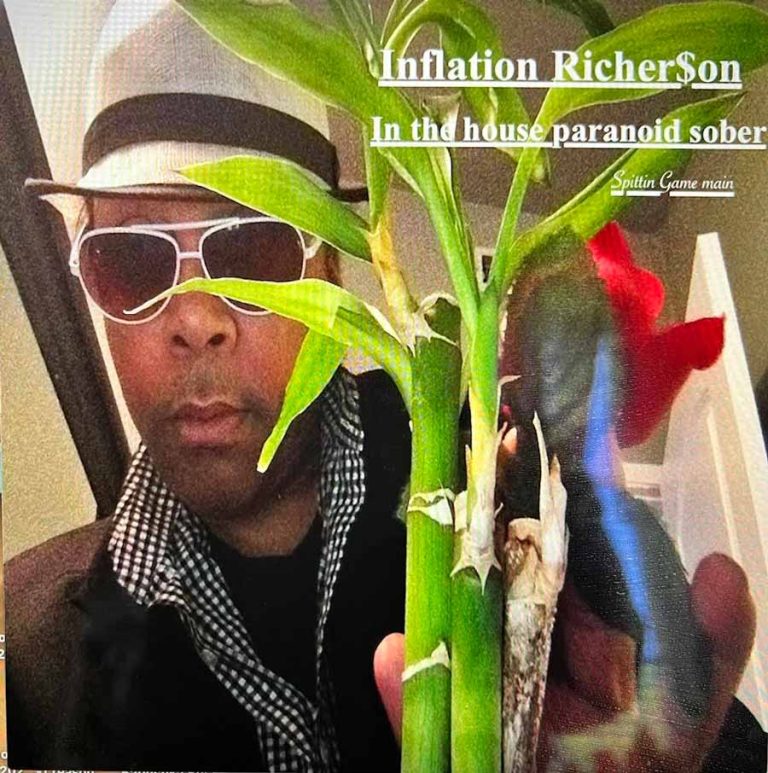 Versatile Music Artist Inflation Richerson, a.k.a. Pimprex a.k.a. Rex Roland is making everyone groove with his album ‘In The House Paranoid Sober’